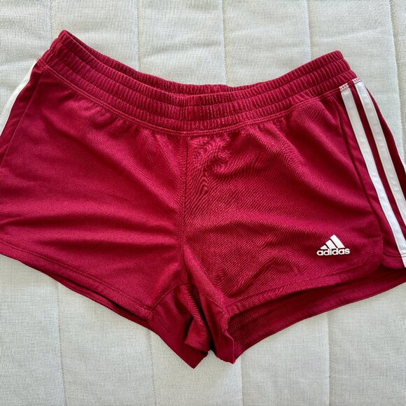 adidas Pants - Adidas Shorts for women, maroon color, small size
